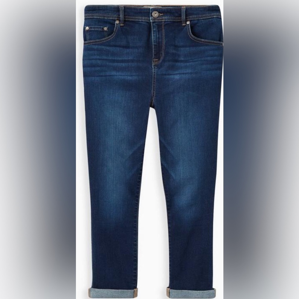 Crop MidFit Skinny Super Soft Mid-Rise Jean Size 24